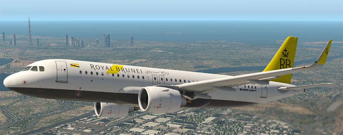 x plane a320neo serial number
